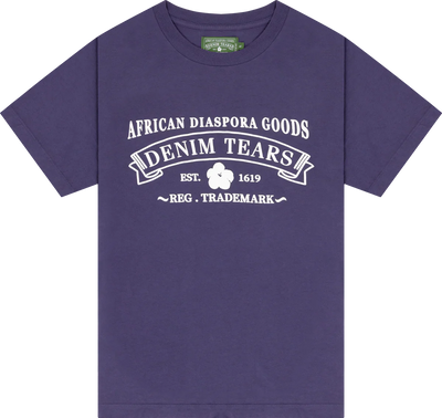 Denim Tear T Shirt Purple