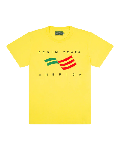 Denim Tears America Sportswear Tee Yellow