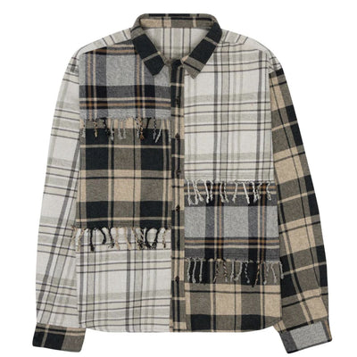 Denim Tears Flannel Shirt Gray