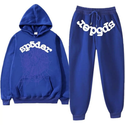 Sp5der Web Suit Tracksuit Blue